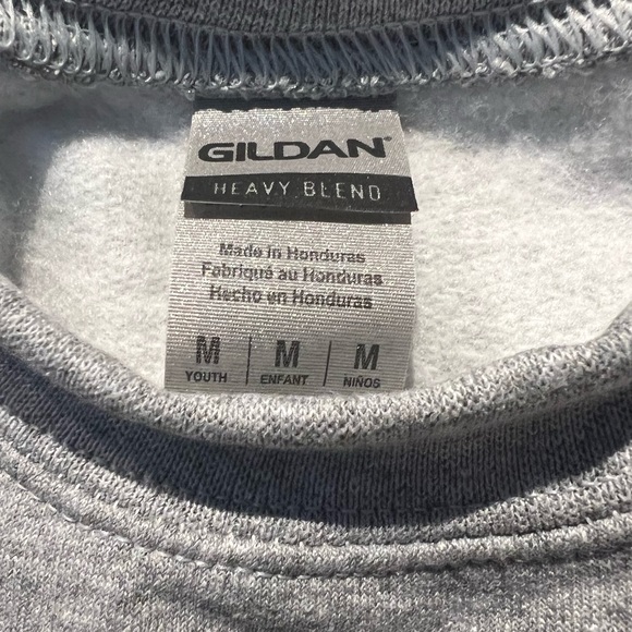 Gildan Heavy Blend women gray sweater - Picture 5 of 5